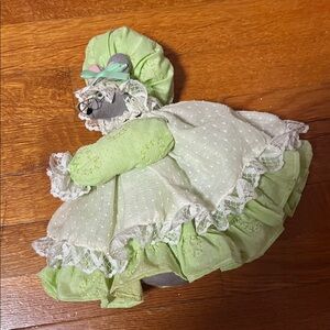 Vintage, handmade mouse Doll 60 years old